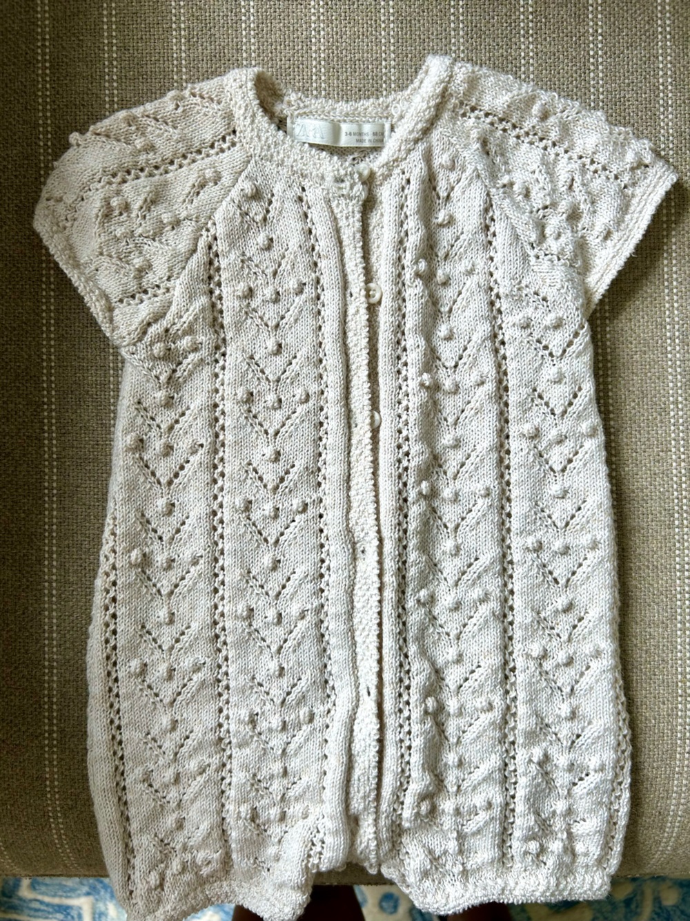 Zara Soft Knit Baby Romper
